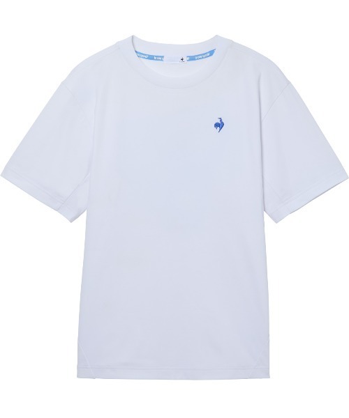 le coq sportif（ルコックスポルティフ）の「ヘランカサンスクリーン半袖Tシャツ(遮熱)（Tシャツ/カットソー・メンズ・ホワイト/ブラック・L/M/XL）」の6枚目の写真