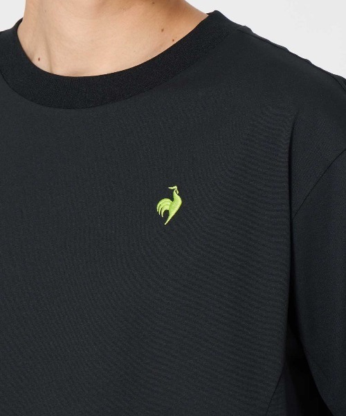 le coq sportif（ルコックスポルティフ）の「ヘランカサンスクリーン半袖Tシャツ(遮熱)（Tシャツ/カットソー・メンズ・ホワイト/ブラック・L/M/XL）」の11枚目の写真