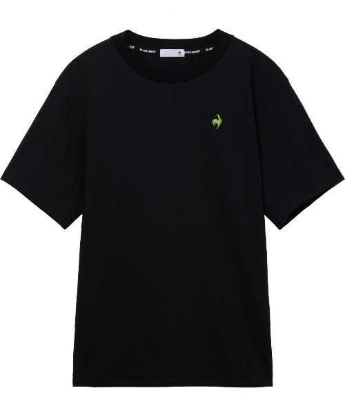 le coq sportif（ルコックスポルティフ）の「ヘランカサンスクリーン半袖Tシャツ(遮熱)（Tシャツ/カットソー・メンズ・ホワイト/ブラック・L/M/XL）」の13枚目の写真