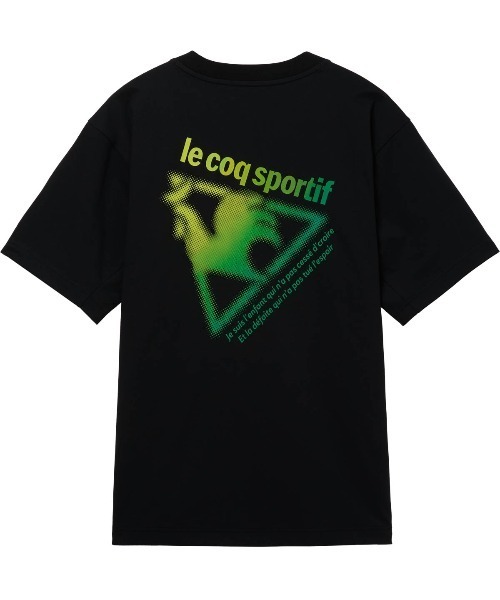 le coq sportif（ルコックスポルティフ）の「ヘランカサンスクリーン半袖Tシャツ(遮熱)（Tシャツ/カットソー・メンズ・ホワイト/ブラック・L/M/XL）」の14枚目の写真