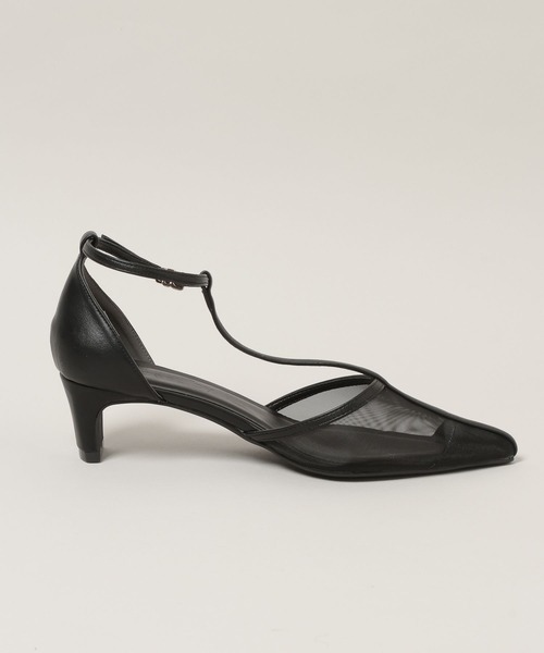 A part by(アパートバイ)の「メッシュヒールパンプス(パンプス・レディース・ブラック/ライトベージュ・MEDIUM/LARGE)」の8枚目の写真