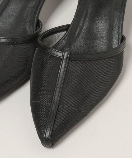 A part by(アパートバイ)の「メッシュヒールパンプス(パンプス・レディース・ブラック/ライトベージュ・MEDIUM/LARGE)」の11枚目の写真