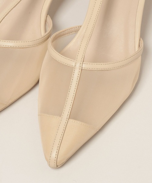 A part by(アパートバイ)の「メッシュヒールパンプス(パンプス・レディース・ブラック/ライトベージュ・MEDIUM/LARGE)」の12枚目の写真