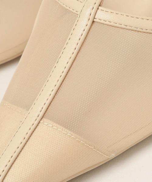 A part by(アパートバイ)の「メッシュヒールパンプス(パンプス・レディース・ブラック/ライトベージュ・MEDIUM/LARGE)」の19枚目の写真