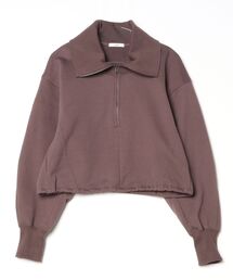 CLANE | HALF ZIP SHORT TOPS(Tシャツ/カットソー)