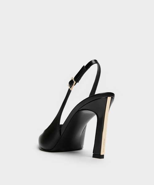 CHARLES & KEITH(チャールズ & キース)の「Kerra ケラ ポインテットスリングバックパンプス(パンプス・レディース・ホワイト/ベージュ/ブラック・23.5cm/23cm/22cm/22.5cm/25cm/24.5cm)」の14枚目の写真