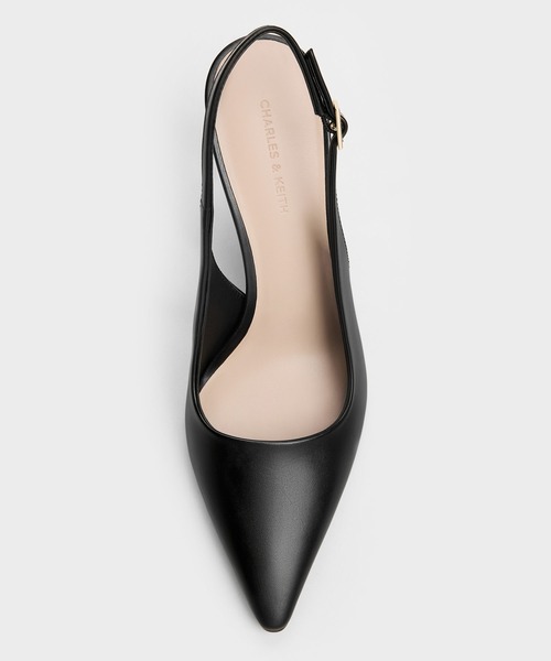 CHARLES & KEITH(チャールズ & キース)の「Kerra ケラ ポインテットスリングバックパンプス(パンプス・レディース・ホワイト/ベージュ/ブラック・23.5cm/23cm/22cm/22.5cm/25cm/24.5cm)」の16枚目の写真