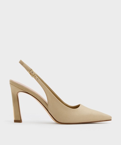 CHARLES & KEITH(チャールズ & キース)の「Kerra ケラ ポインテットスリングバックパンプス(パンプス・レディース・ホワイト/ベージュ/ブラック・23.5cm/23cm/22cm/22.5cm/25cm/24.5cm)」の22枚目の写真