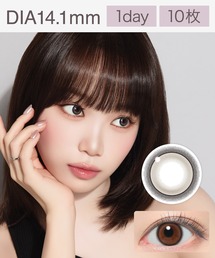 ReVIA（レヴィア）の「ReVIA 1day COLOR ピュアグロウ （10枚入り）（コンタクトレンズ・カラコン）」