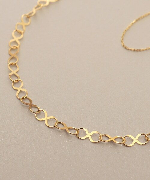 COCOSHNIK（ココシュニック）の「K18X大チェーンマグネット ブレスレット（ブレスレット・レディース・イエローゴールド・17）」の3枚目の写真