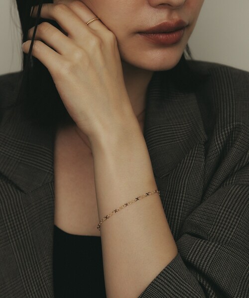 COCOSHNIK（ココシュニック）の「K18X大チェーンマグネット ブレスレット（ブレスレット・レディース・イエローゴールド・17）」の8枚目の写真