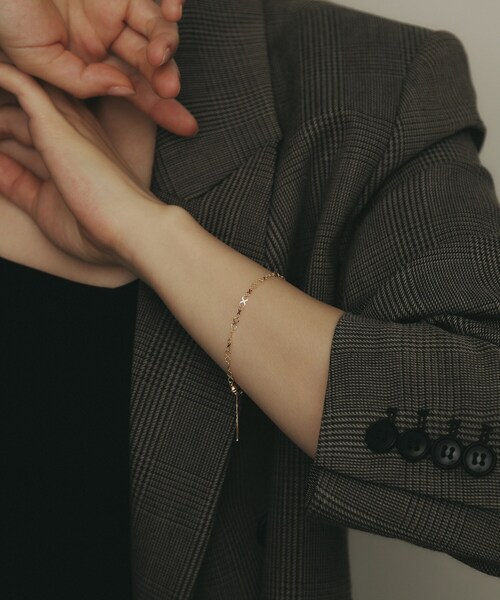 COCOSHNIK（ココシュニック）の「K18X大チェーンマグネット ブレスレット（ブレスレット・レディース・イエローゴールド・17）」の9枚目の写真