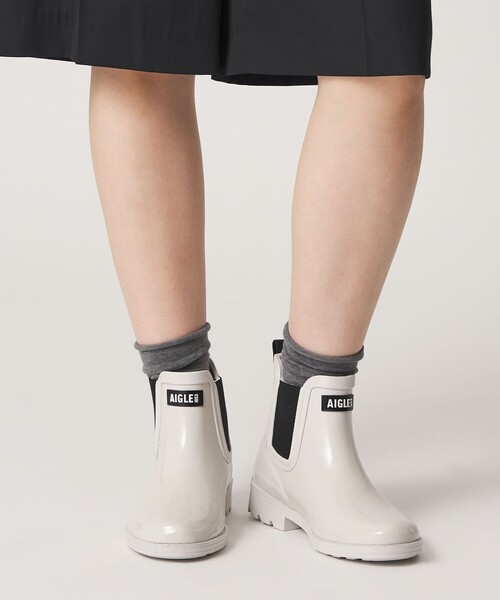AIGLE(エーグル)の「<AIGLE> CARVILLE 2 WHITE(レインシューズ・レディース・ホワイト・36/38/37)」の13枚目の写真