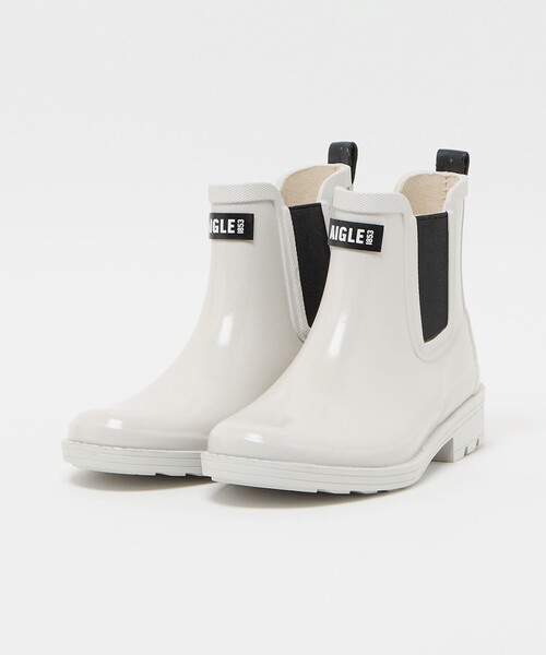 AIGLE(エーグル)の「<AIGLE> CARVILLE 2 WHITE(レインシューズ・レディース・ホワイト・36/38/37)」の8枚目の写真