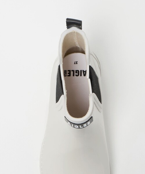 AIGLE(エーグル)の「<AIGLE> CARVILLE 2 WHITE(レインシューズ・レディース・ホワイト・36/38/37)」の2枚目の写真