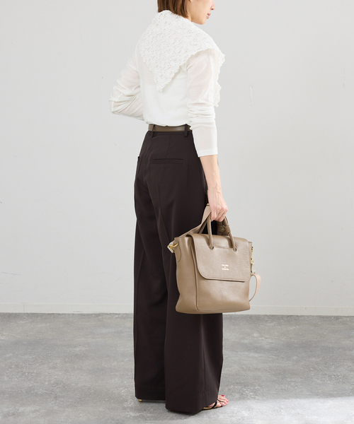 IENA（イエナ）の「コットンシアープルオーバー（Tシャツ/カットソー・レディース・ブルー/ホワイト/ネイビー・FREE）」の7枚目の写真