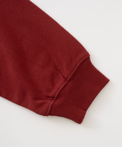 and D. petit main（アンドディープティマイン）の「クラック加工スウェットプルオーバー（スウェット・キッズ・レッド系その他/トップグレー/ブラック・120cm/110cm/100cm/130cm/140cm/90cm）」の14枚目の写真