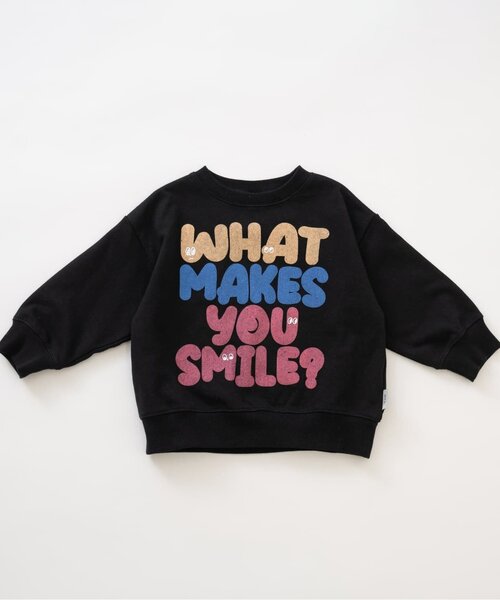 and D. petit main（アンドディープティマイン）の「クラック加工スウェットプルオーバー（スウェット・キッズ・レッド系その他/トップグレー/ブラック・120cm/110cm/100cm/130cm/140cm/90cm）」の18枚目の写真