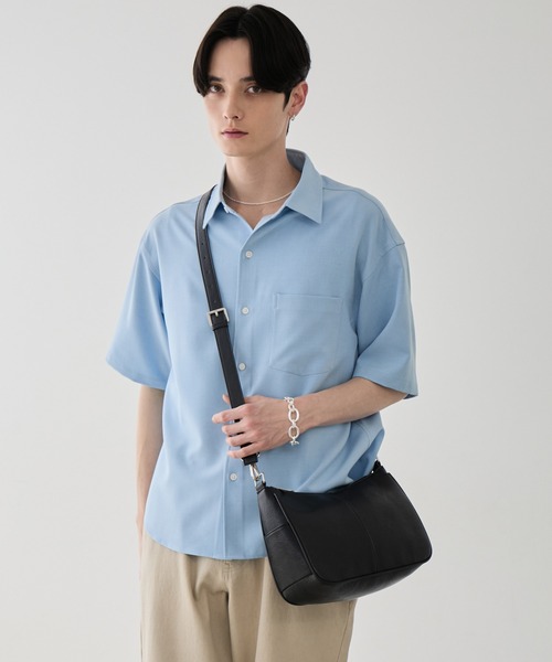 LUENNA(ルエナ)の「【LUENNA】2Way Shoulder Bag / 2WAYショルダーバッグ(ハンドバッグ対応)(ショルダーバッグ・メンズ・ブラック・FREE)」の5枚目の写真