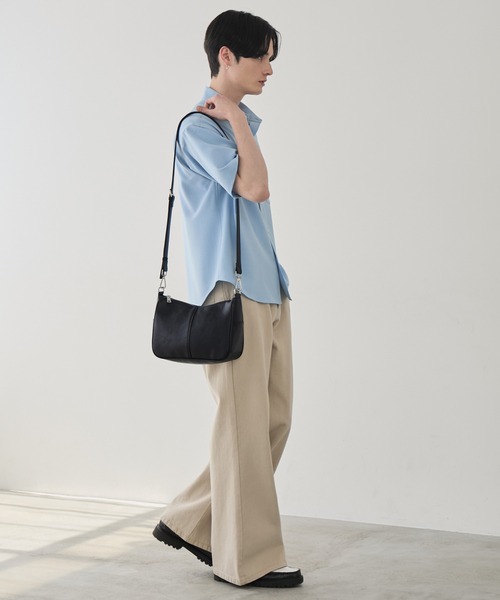 LUENNA(ルエナ)の「【LUENNA】2Way Shoulder Bag / 2WAYショルダーバッグ(ハンドバッグ対応)(ショルダーバッグ・メンズ・ブラック・FREE)」の10枚目の写真