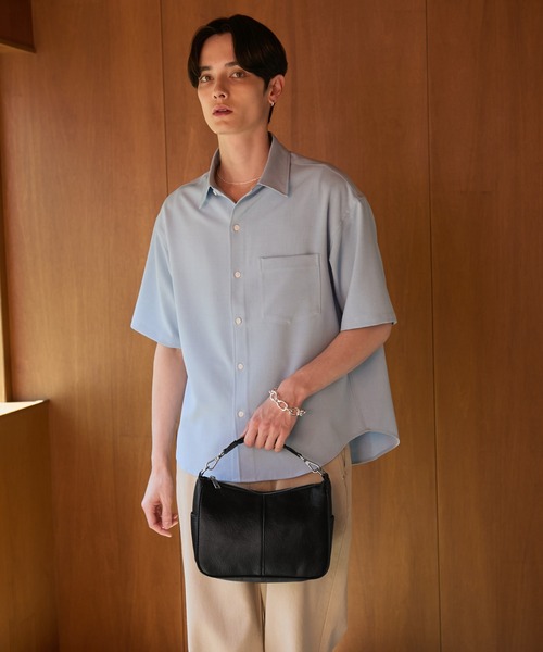 LUENNA(ルエナ)の「【LUENNA】2Way Shoulder Bag / 2WAYショルダーバッグ(ハンドバッグ対応)(ショルダーバッグ・メンズ・ブラック・FREE)」の18枚目の写真
