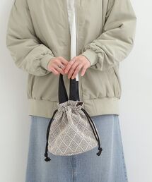 SHOO・LA・RUE | 【インド製】ジャカード巾着バッグ(トートバッグ)