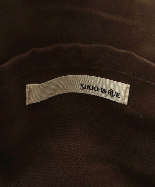 SHOO・LA・RUE（シューラルー）の「【インド製】ジャカード巾着バッグ（トートバッグ・レディース・ピンク系8/ベージュ系3/イエロー系3/ブラック系3・00）」の6枚目の写真