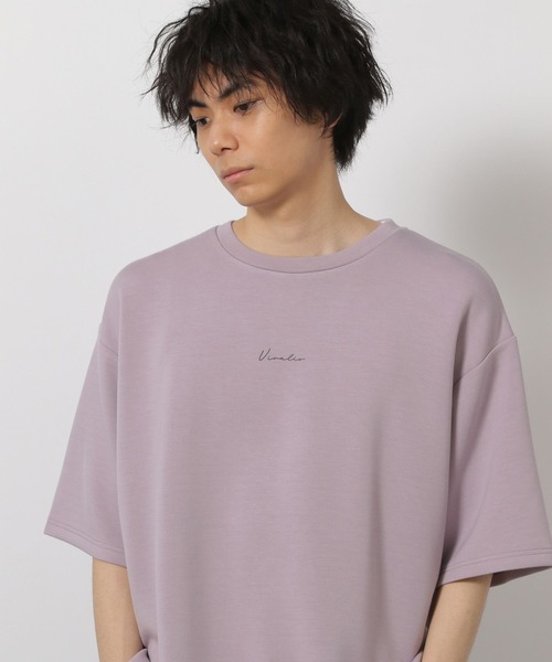 LAKOLE(ラコレ)の「<接触冷感>ライトダンボール半袖T / 639479(Tシャツ/カットソー・メンズ・ブルー/ブラック/ピンク/ライトグレー/ホワイト・X-LARGE/LARGE/MEDIUM/SMALL)」の5枚目の写真