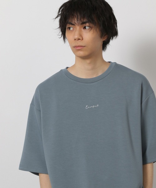 LAKOLE(ラコレ)の「<接触冷感>ライトダンボール半袖T / 639479(Tシャツ/カットソー・メンズ・ブルー/ブラック/ピンク/ライトグレー/ホワイト・X-LARGE/LARGE/MEDIUM/SMALL)」の16枚目の写真