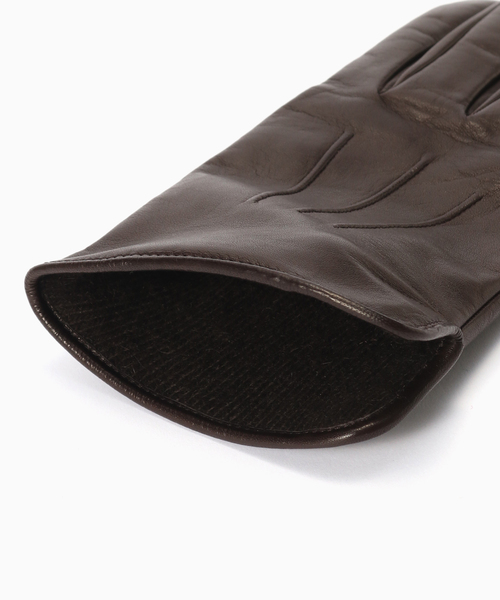 EDIFICE（エディフィス）の「MARIO PORTLANO(マリオポートラーノ) 別注 Nappa Leather Glove（手袋・メンズ・グリーン/ブラウン/ベージュ・23/22/FREE）」の6枚目の写真