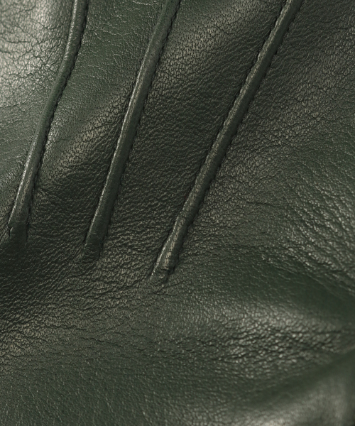 EDIFICE（エディフィス）の「MARIO PORTLANO(マリオポートラーノ) 別注 Nappa Leather Glove（手袋・メンズ・グリーン/ブラウン/ベージュ・23/22/FREE）」の9枚目の写真