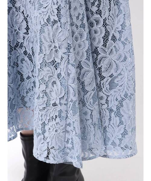 MERCURYDUO（マーキュリーデュオ）の「レース切替マーメイドワンピース（ドレス・レディース・ブルー/ブラック・SMALL/MEDIUM）」の16枚目の写真