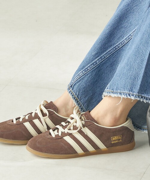 adidas Originals（アディダスオリジナルス）の「adidas Originals:GAZELLE LO PRO（スニーカー・レディース・オフホワイト/ブラウン・30/35/40/45/50）」の8枚目の写真