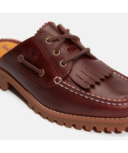 Timberland(ティンバーランド)の「オーセンティック ミュール レディース(モカシン/デッキシューズ・レディース・レンガ・24.0cm/23.5cm/23.0cm/22.5cm)」の6枚目の写真