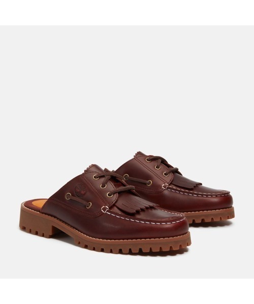 Timberland(ティンバーランド)の「オーセンティック ミュール レディース(モカシン/デッキシューズ・レディース・レンガ・24.0cm/23.5cm/23.0cm/22.5cm)」の3枚目の写真
