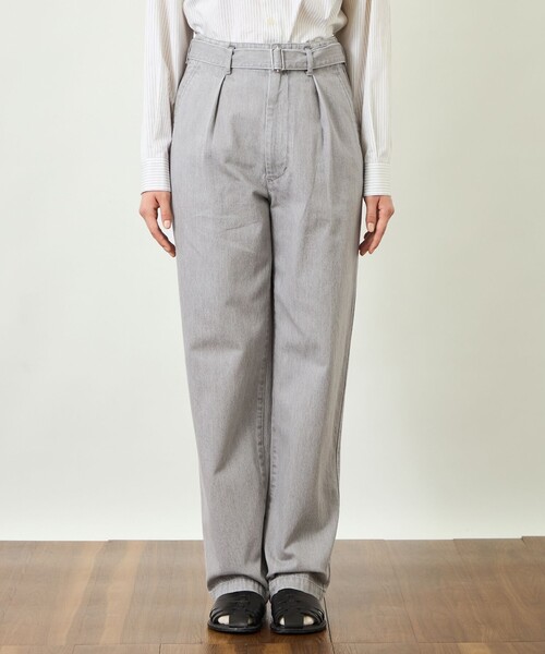 MACKINTOSH PHILOSOPHY（ﾏｯｷﾝﾄｯｼｭ ﾌｨﾛｿﾌｨｰ）の「【GREY LABEL】BALCOMBE(バルカム)デニム（デニムパンツ・レディース・ブルー/グレー系その他・2/5）」の6枚目の写真