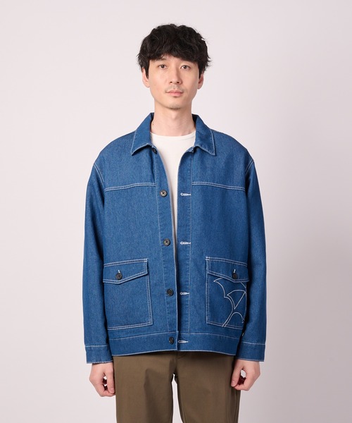 Arnold Palmer(アーノルドパーマー)の「【LOFTAIRDENIM&DUCK】シェア オーバーシャツ(デニムジャケット・レディース・ダークグレー/インディゴブルー/アイボリー・XS/S/M/L/LL)」の22枚目の写真