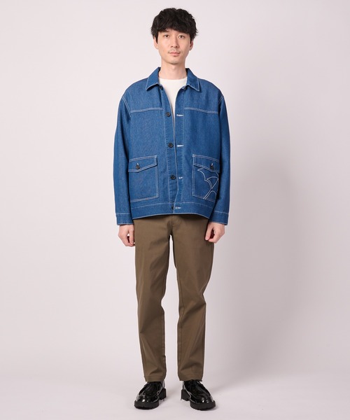 Arnold Palmer(アーノルドパーマー)の「【LOFTAIRDENIM&DUCK】シェア オーバーシャツ(デニムジャケット・レディース・ダークグレー/インディゴブルー/アイボリー・XS/S/M/L/LL)」の20枚目の写真