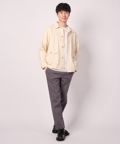 Arnold Palmer(アーノルドパーマー)の「【LOFTAIRDENIM&DUCK】シェア オーバーシャツ(デニムジャケット・レディース・ダークグレー/インディゴブルー/アイボリー・XS/S/M/L/LL)」の13枚目の写真