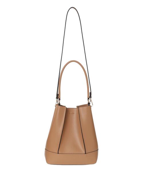 Te chichi(テチチ)の「エコレザーマルチwayタックバッグ(ハンドバッグ・レディース・キャメル/ダークブラウン・F)」の9枚目の写真