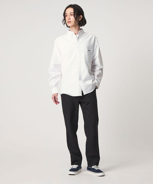 A DAY IN THE LIFE UNITED ARROWS（アデイインザライフユナイテッドアローズ）の「【別注】 ＜PENNEYS＞オックスフォード リラックス ボタンダウンシャツ＜A DAY IN THE LIFE＞（シャツ/ブラウス・メンズ・ホワイト/ライトブルー・L/M）」の8枚目の写真