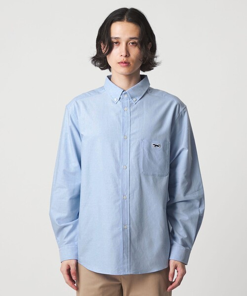 A DAY IN THE LIFE UNITED ARROWS（アデイインザライフユナイテッドアローズ）の「【別注】 ＜PENNEYS＞オックスフォード リラックス ボタンダウンシャツ＜A DAY IN THE LIFE＞（シャツ/ブラウス・メンズ・ホワイト/ライトブルー・L/M）」の9枚目の写真