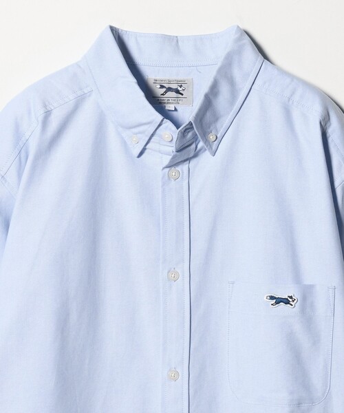 A DAY IN THE LIFE UNITED ARROWS（アデイインザライフユナイテッドアローズ）の「【別注】 ＜PENNEYS＞オックスフォード リラックス ボタンダウンシャツ＜A DAY IN THE LIFE＞（シャツ/ブラウス・メンズ・ホワイト/ライトブルー・L/M）」の14枚目の写真