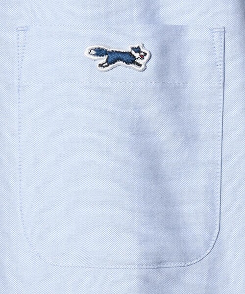 A DAY IN THE LIFE UNITED ARROWS（アデイインザライフユナイテッドアローズ）の「【別注】 ＜PENNEYS＞オックスフォード リラックス ボタンダウンシャツ＜A DAY IN THE LIFE＞（シャツ/ブラウス・メンズ・ホワイト/ライトブルー・L/M）」の16枚目の写真