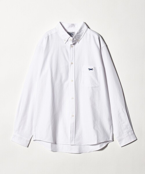 A DAY IN THE LIFE UNITED ARROWS（アデイインザライフユナイテッドアローズ）の「【別注】 ＜PENNEYS＞オックスフォード リラックス ボタンダウンシャツ＜A DAY IN THE LIFE＞（シャツ/ブラウス・メンズ・ホワイト/ライトブルー・L/M）」の20枚目の写真