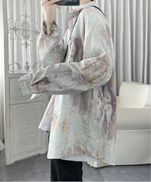 EFFECTION（エフェクション）の「【FVLMEN】マーブル柄 プリント ロングスリーブ シャツ（シャツ/ブラウス）」