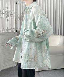 EFFECTION（エフェクション）の「【FVLMEN】マーブル柄 プリント ロングスリーブ シャツ（シャツ/ブラウス）」