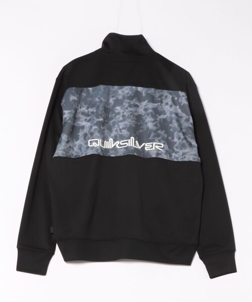 Quiksilver(クイックシルバー)の「QUIKSILVER メンズ/ユニセックス QS WARM UP ZIP 26SP トラックジャケット ルーズフィット 【2026年春夏モデル】/クイックシルバージップアップブルゾン(セットアップ対応可)(ブルゾン・メンズ・ブラック/ブラック系その他・X-LARGE/LARGE/MEDIUM)」の13枚目の写真