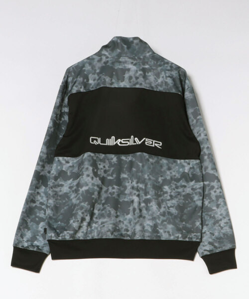 Quiksilver(クイックシルバー)の「QUIKSILVER メンズ/ユニセックス QS WARM UP ZIP 26SP トラックジャケット ルーズフィット 【2026年春夏モデル】/クイックシルバージップアップブルゾン(セットアップ対応可)(ブルゾン・メンズ・ブラック/ブラック系その他・X-LARGE/LARGE/MEDIUM)」の15枚目の写真
