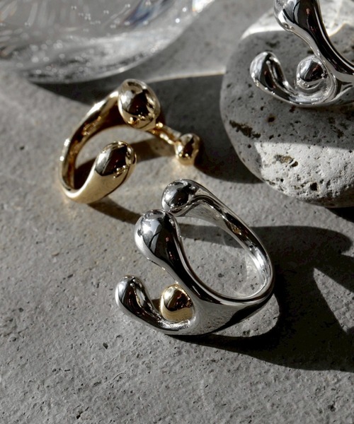 Soierie(ソワリー)の「ビジョンズ リング / Visions ring(リング・レディース・シルバー×ゴールド・FREE)」の10枚目の写真